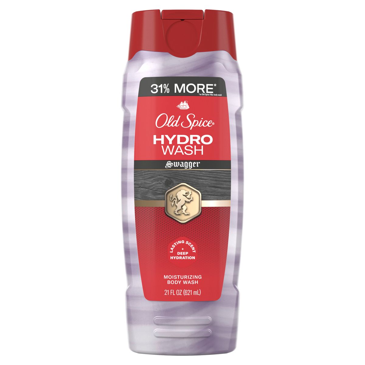 Old Spice Men's Moisturizing Hydro Body Wash - Swagger Scent - 21 fl oz
