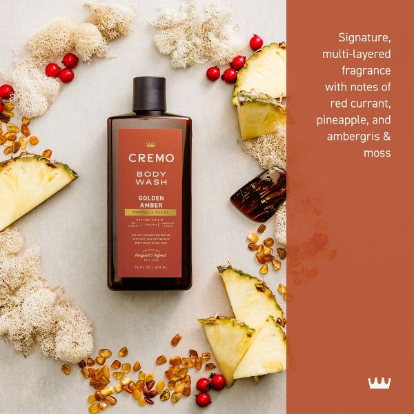 Cremo Golden Amber Body Wash - 16 fl oz