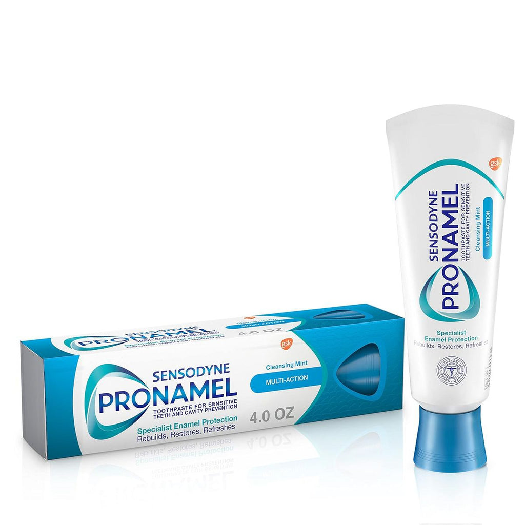 Sensodyne Pronamel Multi-Action Toothpaste for Enamel Strengthening and Daily Cavity Protection, 4 oz