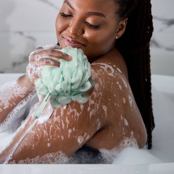 EcoTools Delicate EcoPouf Loofah - Glacial Blue