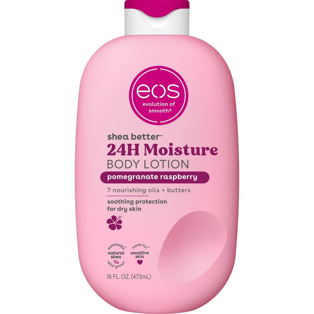 eos Shea Better 24H Moisture Body Lotion - Pomegranate Raspberry - 16 fl oz