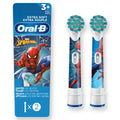 Oral-B Marvel's Spider-Man Kids Extra Soft Replacement Brush Heads - 2ct