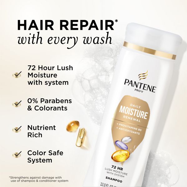 Pantene Pro-V Daily Moisture Renewal Shampoo - 12 fl oz