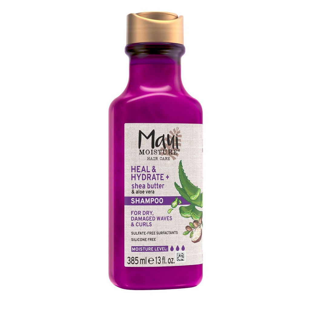 Maui Moisture Heal & Hydrate + Shea Butter Shampoo for Tight Curly Hair - 13 fl oz