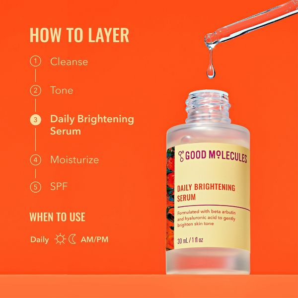 Good Molecules Daily Brightening Serum - 30ml