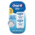 Oral-B Glide Healthy Gums Unflavored Dental Floss - 2pk