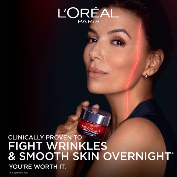 L'Oreal Paris Revitalift Triple Power Age-Defying Rich Night Facial Moisturizer - 1.7oz