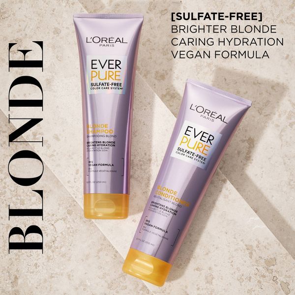 L'Oreal Paris EverPure Sulfate Free Blonde Shampoo - 8.5 fl oz