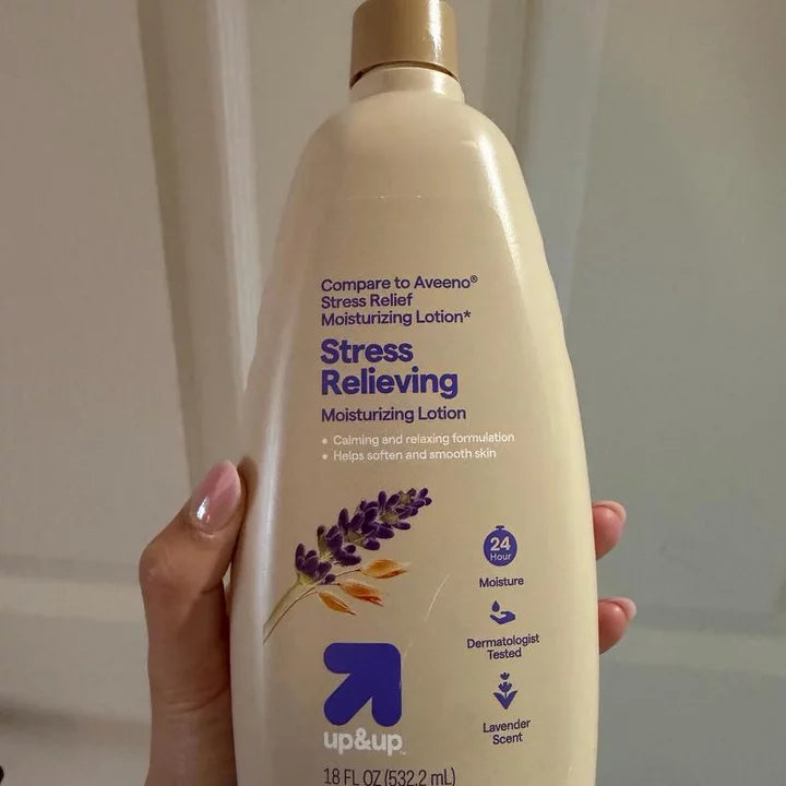 Stress Relief Moisturizing Lotion - Lavender - 18oz - up&up™
