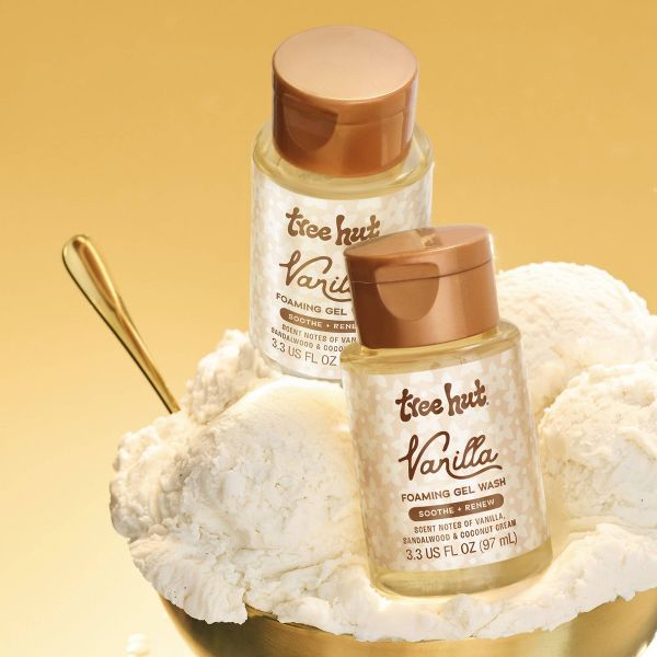 Tree Hut Mini Body Wash - Vanilla - 3.3 fl oz