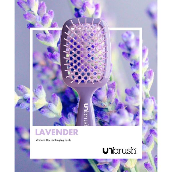 UNbrush Detangler Hair Brush - Cherry Blossom