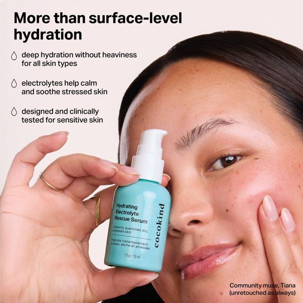 cocokind Hydrating Electrolyte Daily Facial Rescue Serum - 1 fl oz