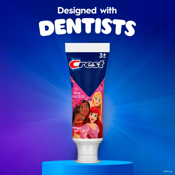 Crest Kids' Disney Princess Bubblegum Toothpaste - 4.2oz