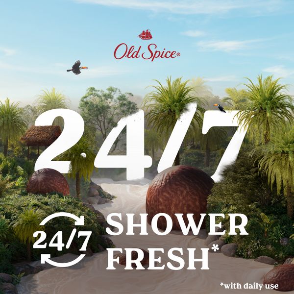 Old Spice Men's Body Wash - Moisturize with Shea Butter - 30 fl oz