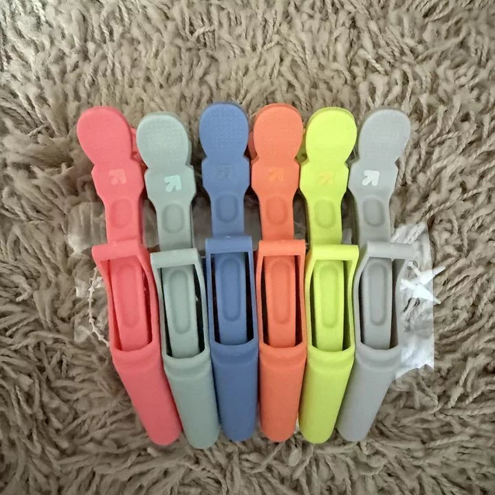 Hair Sectioning Plastic Alligator Clips - 6pc - Assorted colors - up&up™