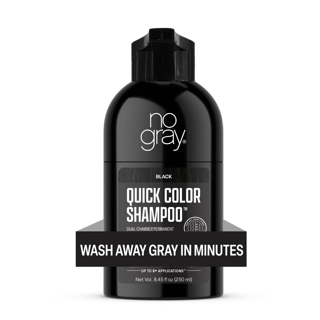 No Gray Quick Color Shampoo - Black - 8.45 fl oz