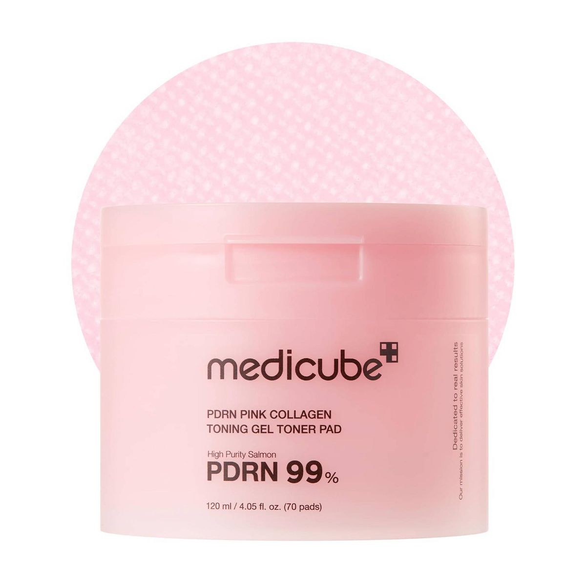 medicube Korean Skincare PDRN Pink Collagen Toning Gel Pads - 70pc