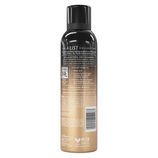 Tresemme A-List Collection Style Extend Dry Shampoo - 5.3oz