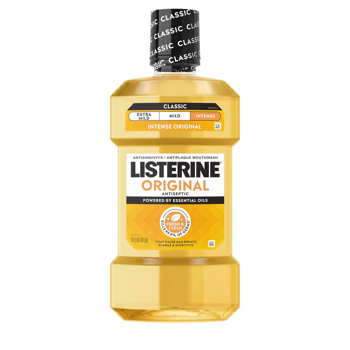Listerine Original Antiseptic Intense Mouthwash - 1L