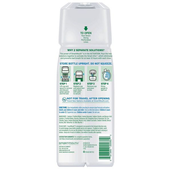 SmartMouth Original Mouth Wash - 16 fl oz