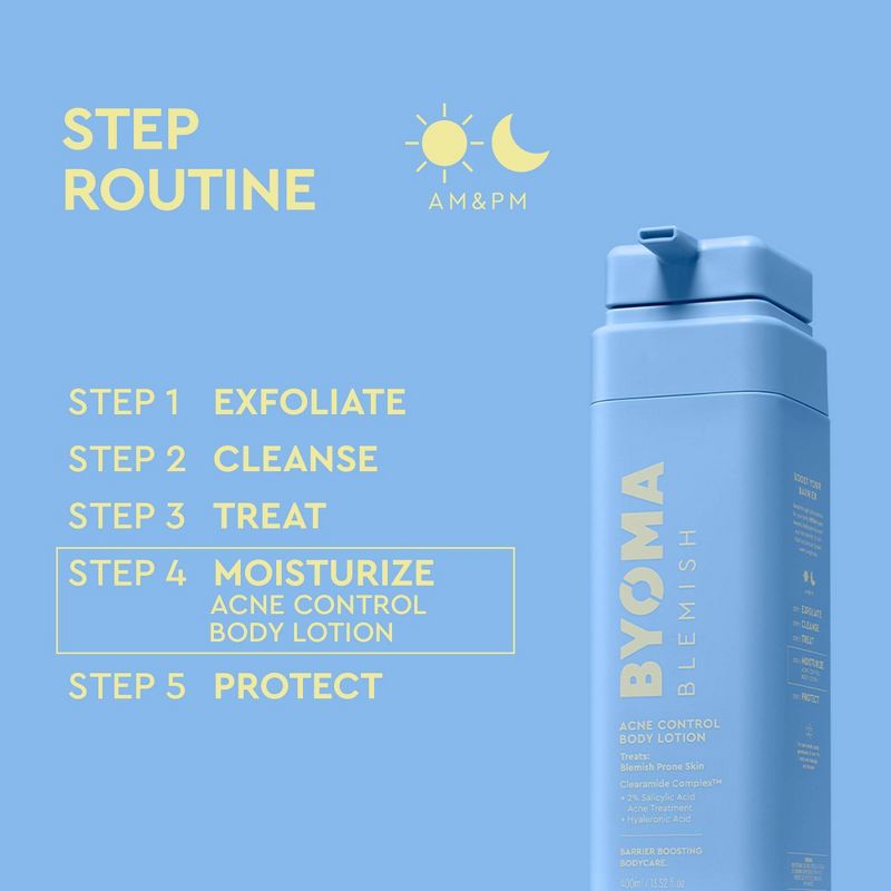 BYOMA Blemish Acne Control Body Lotion - 13.52 fl oz
