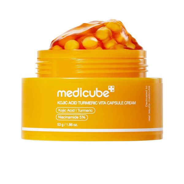 medicube Kojic Acid Turmeric Vita Capsule Cream Face Moisturizer - 53g