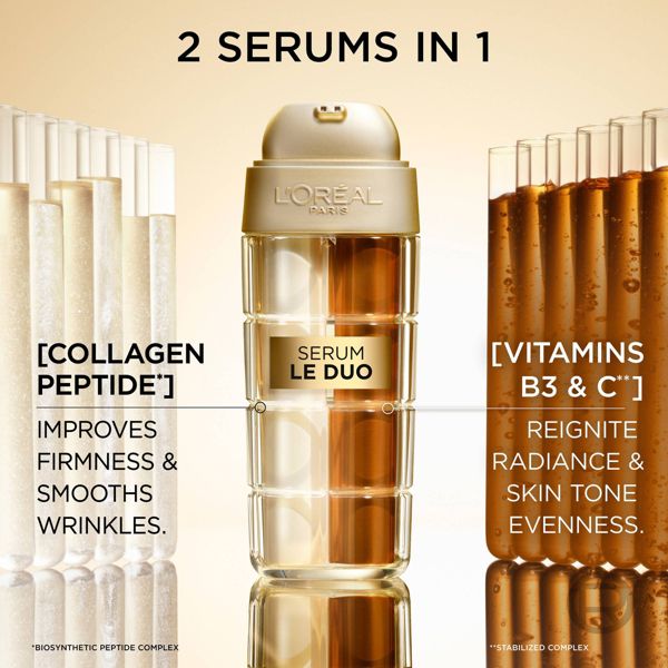 L'Oreal Paris Age Perfect Le Duo Skin Renewing & Vitamin C Serum - 1 fl oz