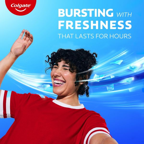 Colgate Max Fresh Knockout Flouride Toothpaste - Mint Fusion - 6.3oz/3pk