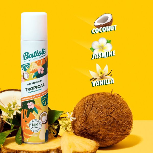 Batiste Tropical Exotic Coconut Dry Shampoo - 3.81oz