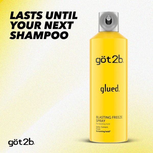 got2B Schwarzkopf Glued Blasting Freeze Hair Spray - 12oz