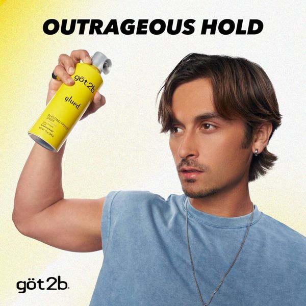 got2B Schwarzkopf Glued Blasting Freeze Hair Spray - 12oz