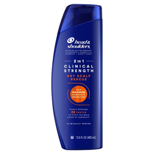 Head & Shoulders Clinical Strength Dry Scalp Rescue 2-in-1 - 13.5 fl oz