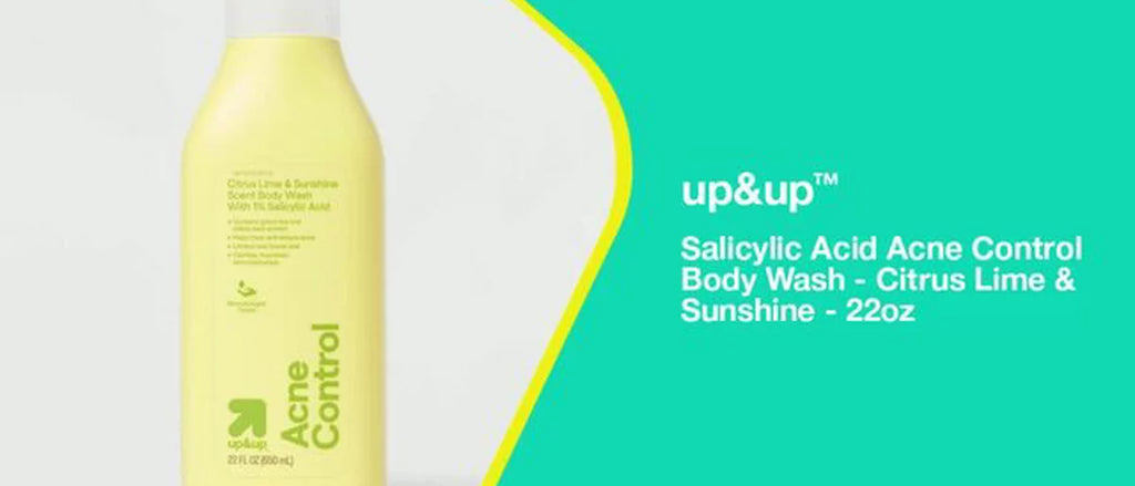 Salicylic Acid Acne Control Body Wash - Citrus Lime & Sunshine - 22 fl oz - up&up™