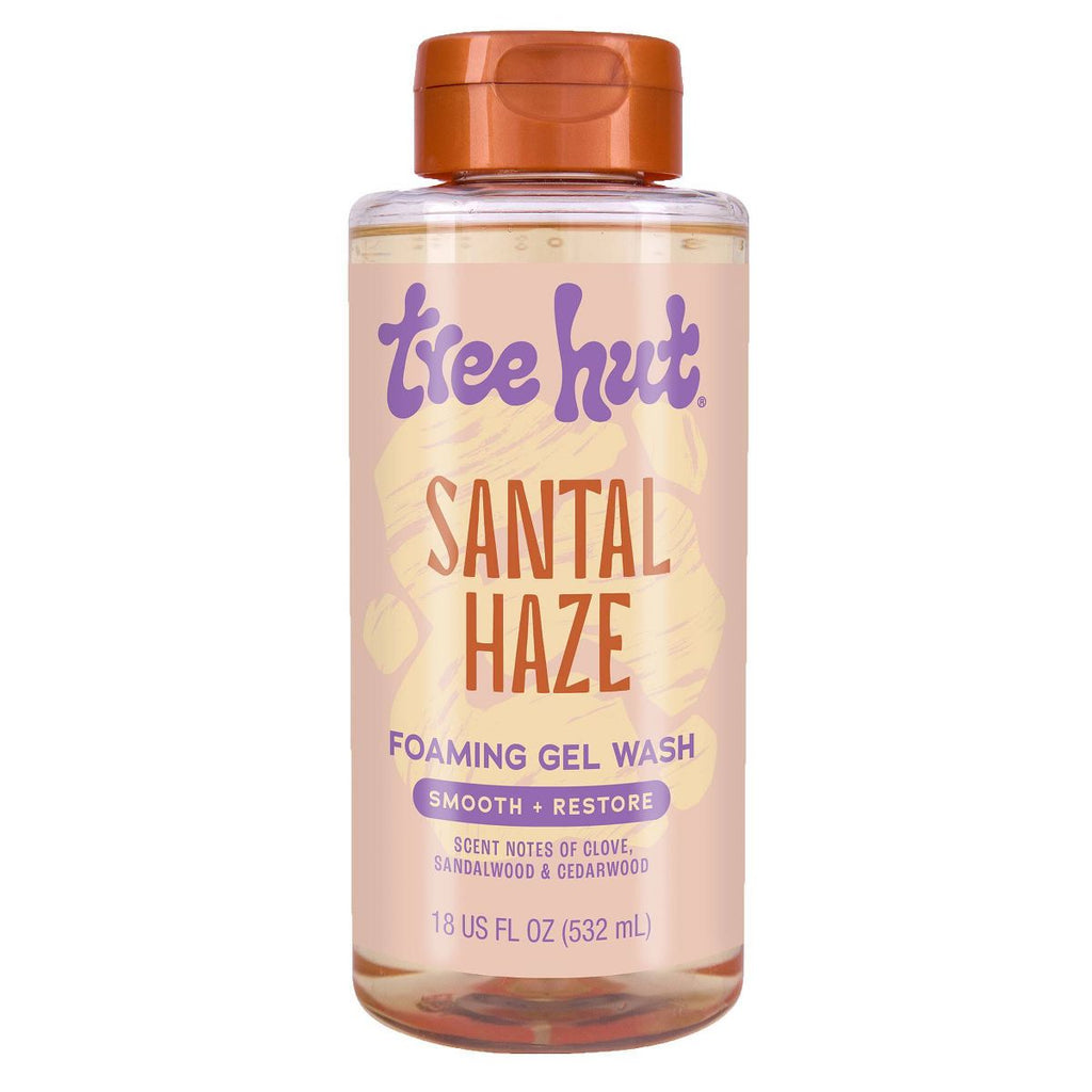 Tree Hut Foaming Gel Body Wash - Santal Haze - 18 fl oz