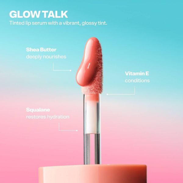 Bubble Skincare x e.l.f Glow Talk Tinted Lip Serum - Berry Well