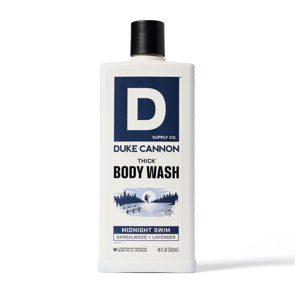 Duke Cannon Supply Co. THICK Men's Body Wash - Midnight Swim - 18 fl oz