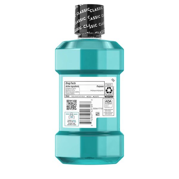 Listerine Antiseptic Intense Mouthwash for Bad Breath - Cool Mint - 250ml