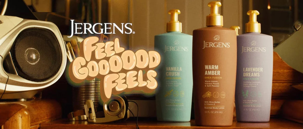 Jergens Shea Fusion Warm Amber Scented Body Lotion with Vitamin E - 14 fl oz