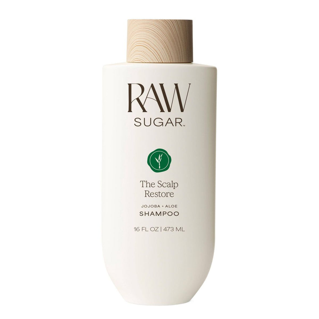 Raw Sugar The Scalp Restore Shampoo - Jojoba + Aloe - 16 fl oz