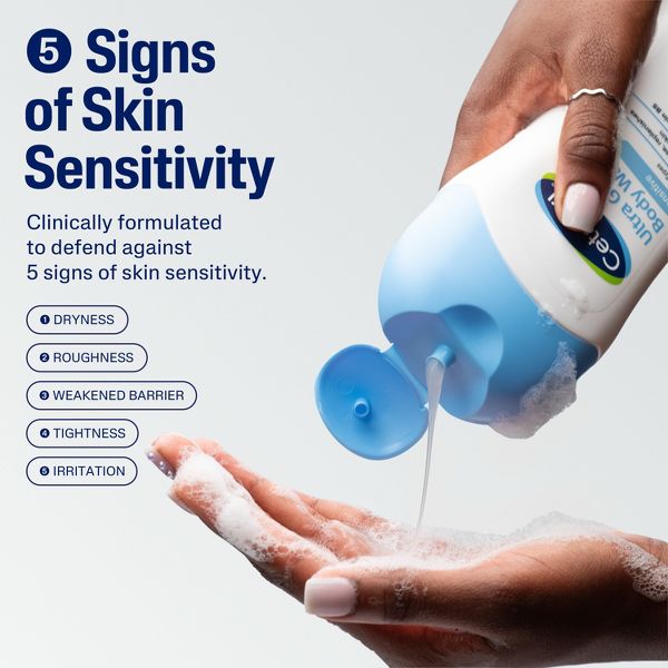 Cetaphil Ultra Gentle Body Wash - Fragrance Free - 16.9 fl oz