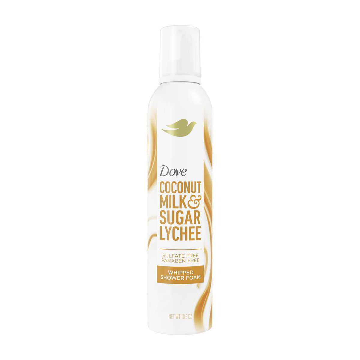 Dove Beauty Whipped Shower Foam - Coconut Milk & Sugar Lychee - 10.3oz