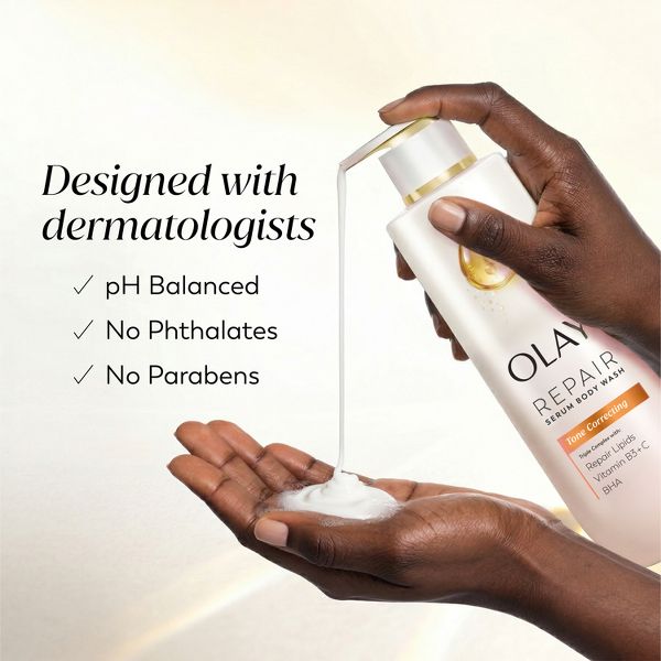 Olay Tone Correcting BHA and Vitamin C Serum Complex Body Wash - 20 fl oz