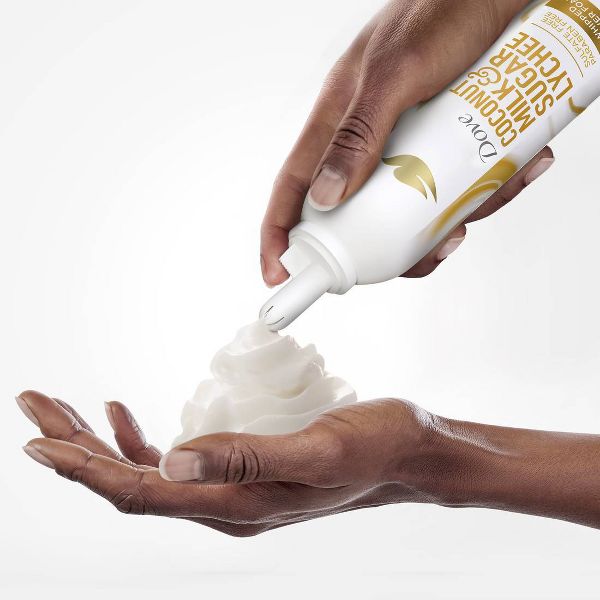 Dove Beauty Whipped Shower Foam - Coconut Milk & Sugar Lychee - 10.3oz