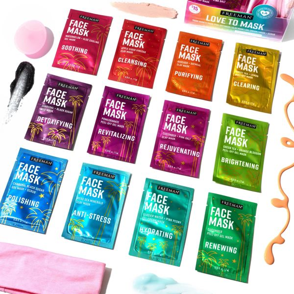 Freeman Love to Mask Face Mask Kit - 14pc
