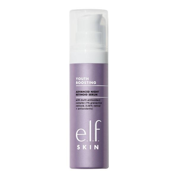 e.l.f. SKIN Youth Boosting Advanced Night Retinoid Serum - Amber - 1.0 fl oz