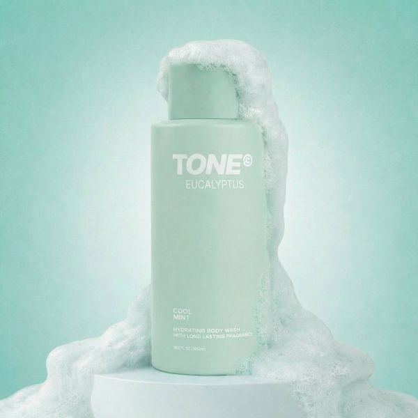 TONE Long-Lasting Fragrance Hydrating Body Wash - Eucalyptus - 500ml