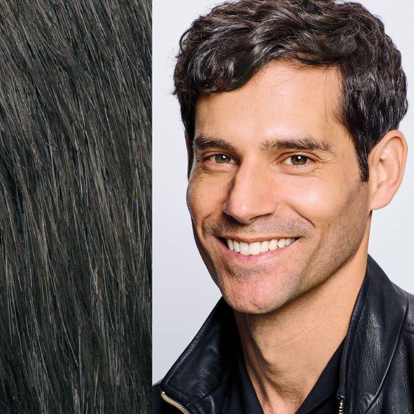 Just For Men Medium Brown Shampoo - H-35: Permanent Hair Color, Liquid Form, All Hair Types