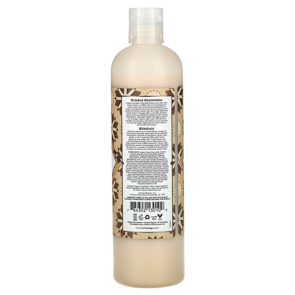 Nubian Heritage Body Wash, Raw Shea Butter, 13 fl oz (384 ml)