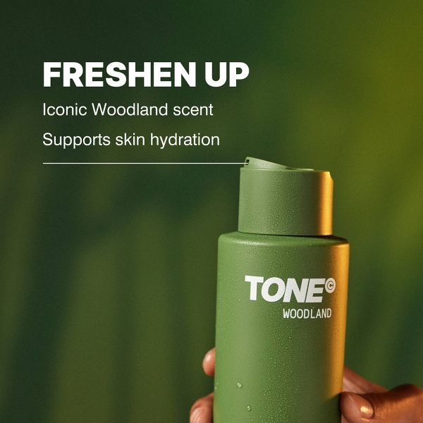 TONE Hydrating Body Wash with Long-Lasting Fragrance - Woodland - 500ml