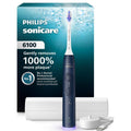 Philips Sonicare 6100 Rechargeable Electric Toothbrush - Navy Blue